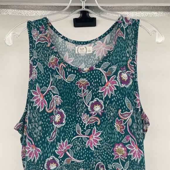 Maurices Womens Floral Maxi Dress Sleeveless Multicolor Size Large - Picture 2 of 9